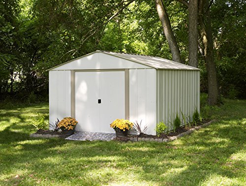 Oakbrook 10 ft. x 14 ft. Steel Storage Shed(10 x 14 ft.3,0 ...