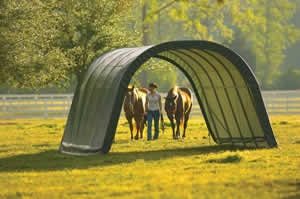 How a Portable Garage Can Help on Your Farm