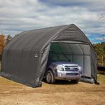 ShelterLogic All-Season Metal Alpine Style Roof Portable Outdoor Garage