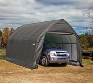 ShelterLogic All-Season Metal Alpine Style Roof Portable Outdoor Garage Product Image