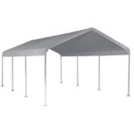 ShelterLogic SuperMax Heavy Duty Steel Frame Quick and Easy Set-Up Canopy