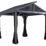 Sojag 8′ x 8′ Sanibel II Hardtop Gazebo Outdoor Sun Shelter