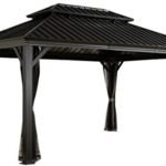 Sojag Messina Gazebo Hard Top Sun Shelter